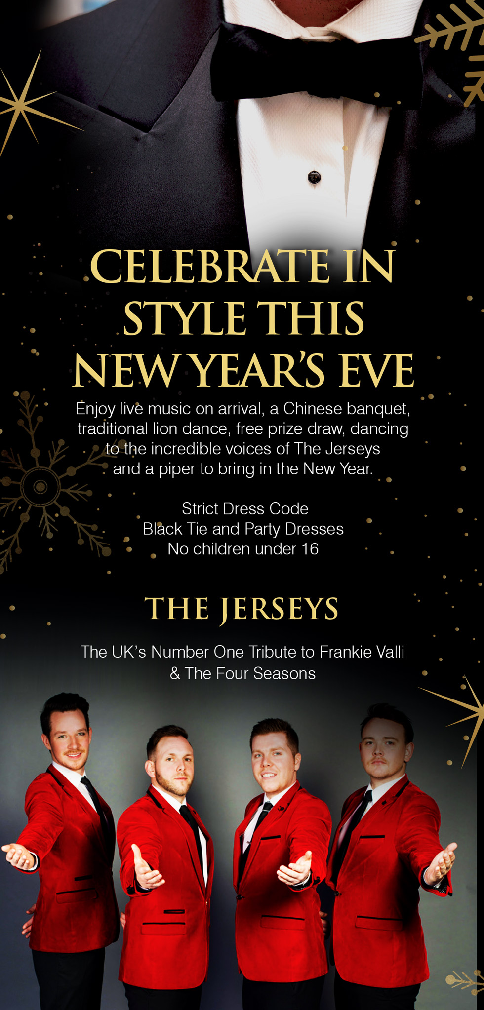 black tie new years eve dress